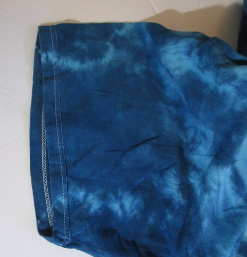 T-shirt Bob Dylan 2011 American Tour NE Blu Tie Dye Camicia 2 Lati XL Exc - Foto 5 di 6