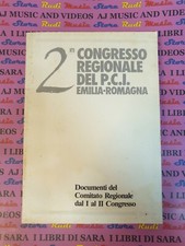 Book libro 2° CONGRESSO REGIONALE DEL P.C.I.EMILIA-ROMAGNA Documenti  (L47)