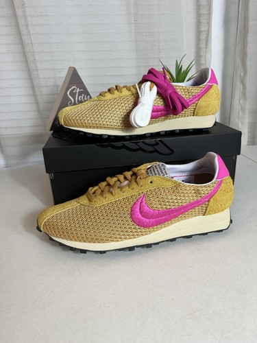 Nike X Stussy LD 1000 SP Sanded Gold Sneakers Mens Size 10.5 Shoes FQ5369-700