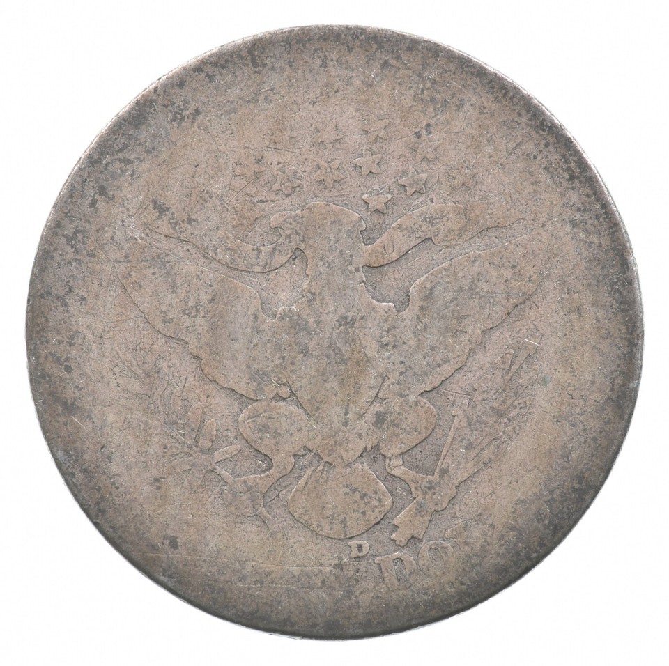 Better 1911D US Barber 90 Silver Quarter Coin Collection Set Break