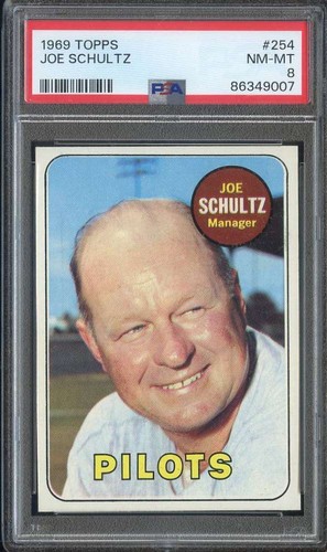 1969 Joe Schultz #254