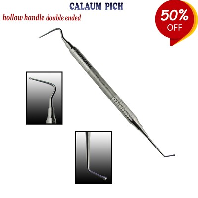 Dental Restaurative Amalgam Füllungsinstrumente Calaum Pich Schnitzer Hohlgriff