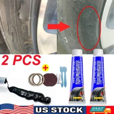 2 PCS Tire Patch Plug Sidewall Repair Glue For Side Bonding Or Tire Leakage 50ml