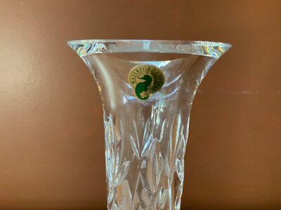 Waterford Lead Crystal Killarney Rose Vase 10-1/2” Tall Signed | eBay