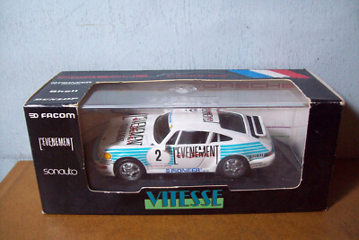 1/43 VITESSE 734.8 LEVEMENT PORSCHE CARRERA CUP FRANCE 1991 #2 C VERGNAUD