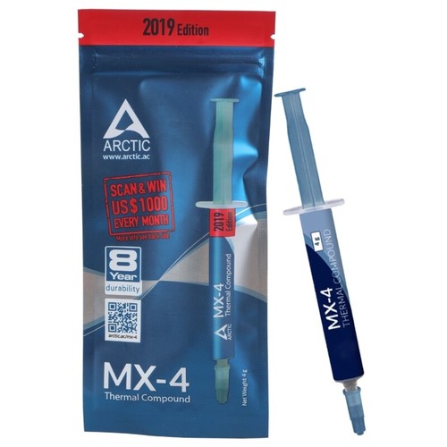 MX4 Thermal Paste Thermal Grease Compound 4g For Reliabled Cooling In Desktop