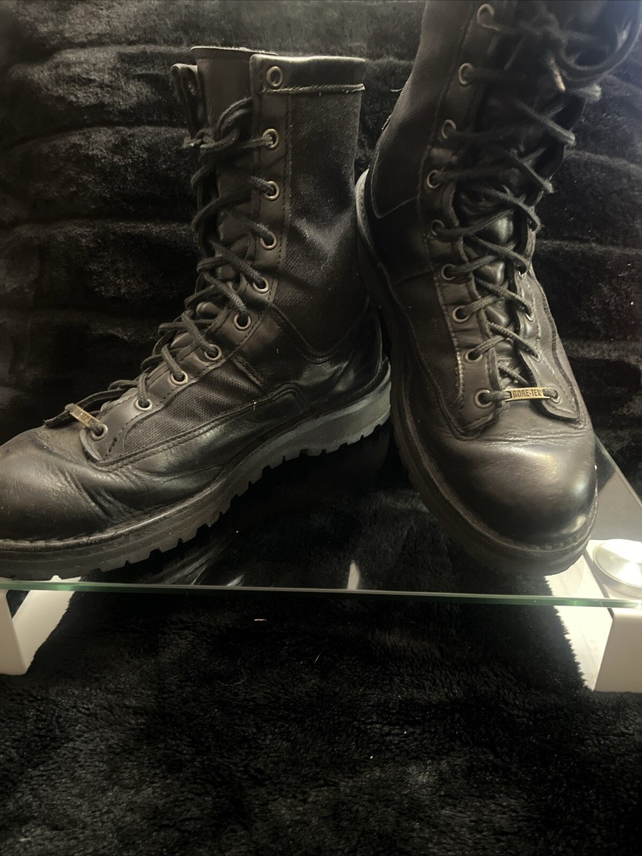 Danner Acadia 8” Black Leather Gore-tex Military Boots 21210 Mens