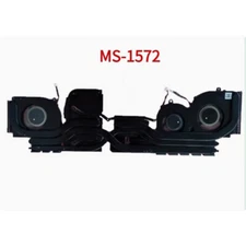 For MSI Creator Z16 1572 MS1572 MS-1572 Laptop CPU GPU Cooling Fan with Heatsink