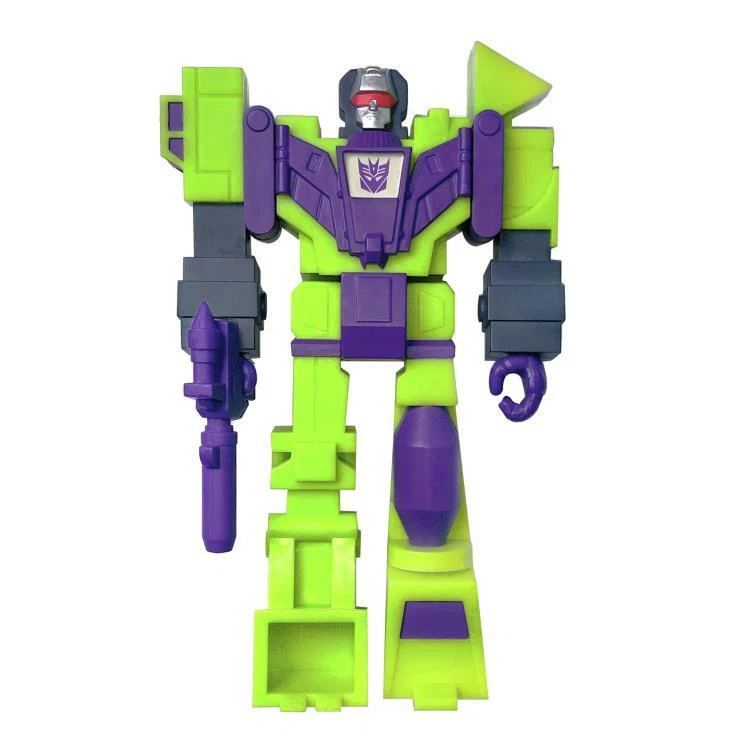 DEVASTATOR; Transformers ReAction Figure Wave 3, Super 7, 6" brand new MOC - Image 2 of 3