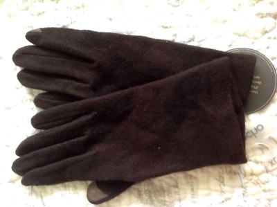 **XL Echo Touch Design Touch Screen iPhone iPad Cell Phone Gloves Zip Dark Brown