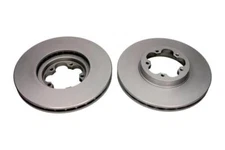 2x Quaro QD9988 front brake discs for Ford new