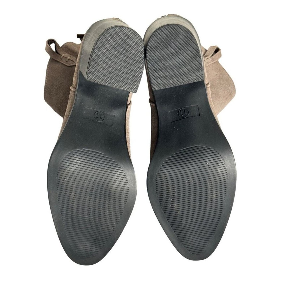 NWOB Mia Women's Rhys Suede Ankle Boots Taupe/Gray Size 11M View 3