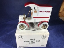 A2-63 ERTL 1:25 SCALE DIE CAST BANK - 1905 DELIVERY CAR - SEALED POWER