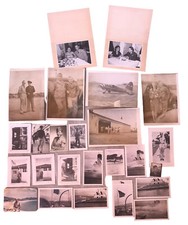 Lot of 26 Vintage Military Photos Most WWII Era Soldiers Planes Ships