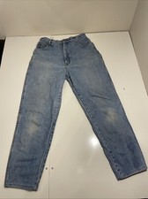 Bill Blass Easy Fit Straight Leg Women's Light Sz 30 Wash Blue Denim Jeans