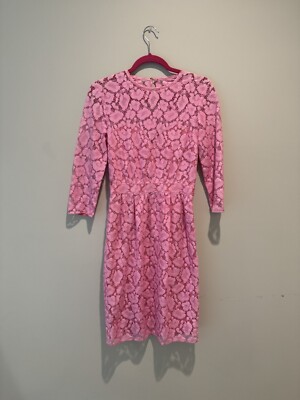 Vintage Moschino Cheap and Chic Sweetheart Animal Pattern Barbie Pink  Dress 2