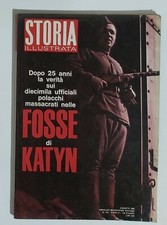 44767 Storia illustrata - A. X N. 105 1966 - Le fosse di Katyn Fort Alamo