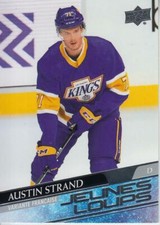 2020-21 Upper Deck French #722 Austin Strand YG Kings