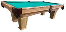 8Ft. Pool Billard Tunier Billardtisch mit Schieferplatten 3cm  Massivholz Nr.12