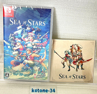 Sea of Stars Nintendo Switch Game Software Cartridge Multi