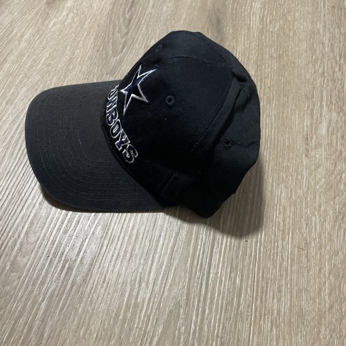 Vintage Dallas Cowboys Black Starter Team NFL Embroidered Snapback Hat 90s - Picture 3 of 5