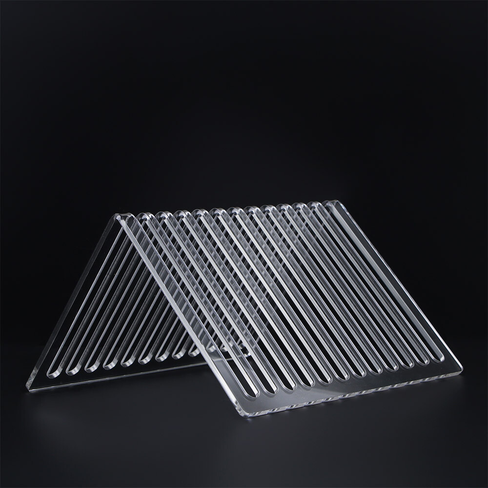 Clear Vinyl LP Rack Storage Organzier Display Stand Album Record Holder