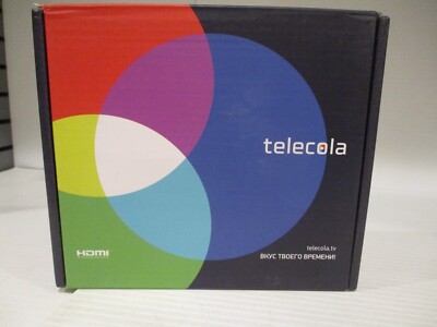 TELECOLA MEDIA STREAMER RECEIVER RUSSIAN TV PLAYER  
