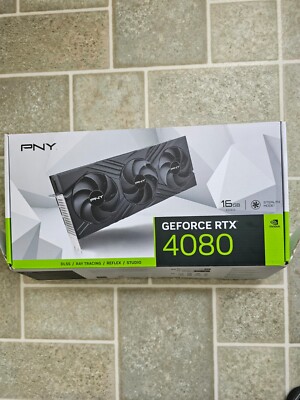 PNY GeForce RTX 4080 16GB Verto Triple Fan Graphics Card  (VCG408016TFXPB1)