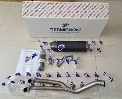 Pot D'Échappement Complet TERMIGNONI Titane Yamaha T Max 560 My 2020 2024 - Photo 1/4