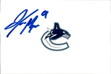 Tyler John Madden Signed Auto 4x6 Photo Vancouver Canucks / Los Angeles Kings