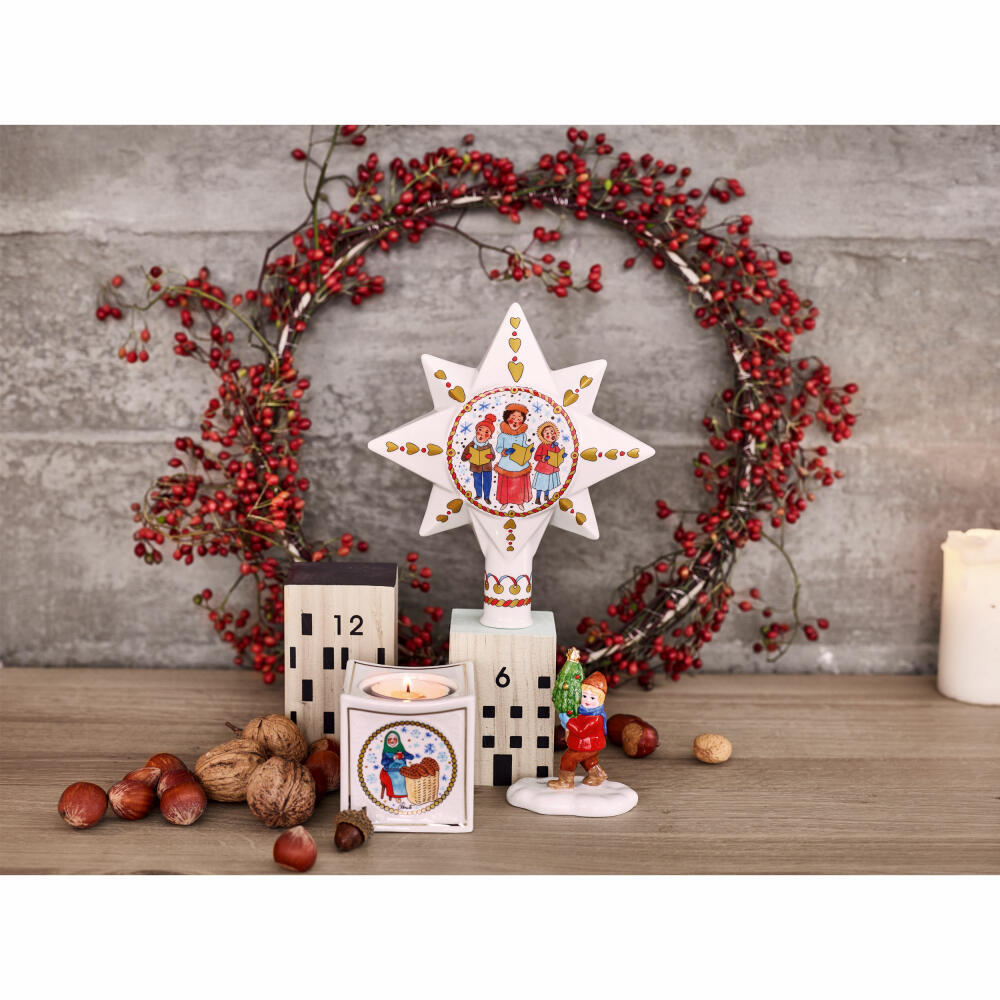 Thumbnail - Hutschenreuther Christbaumspitze Groß Christbaumschmuck