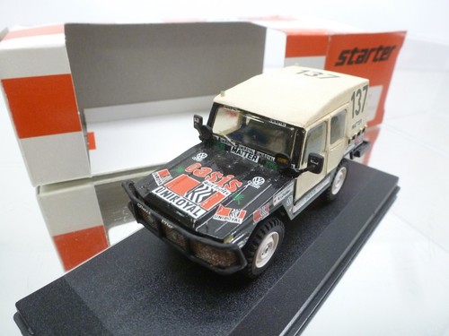 STARTER R135 VW VOLKSWAGEN ILTIS #137 PARIS DAKAR WINNER 1980 -1:43- GOOD IN BOX - Bild 5 von 11