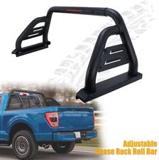 Universal Truck Sport Bar Full Size Roll Bar Chase Rack Bed Bar For Ram/F-150
