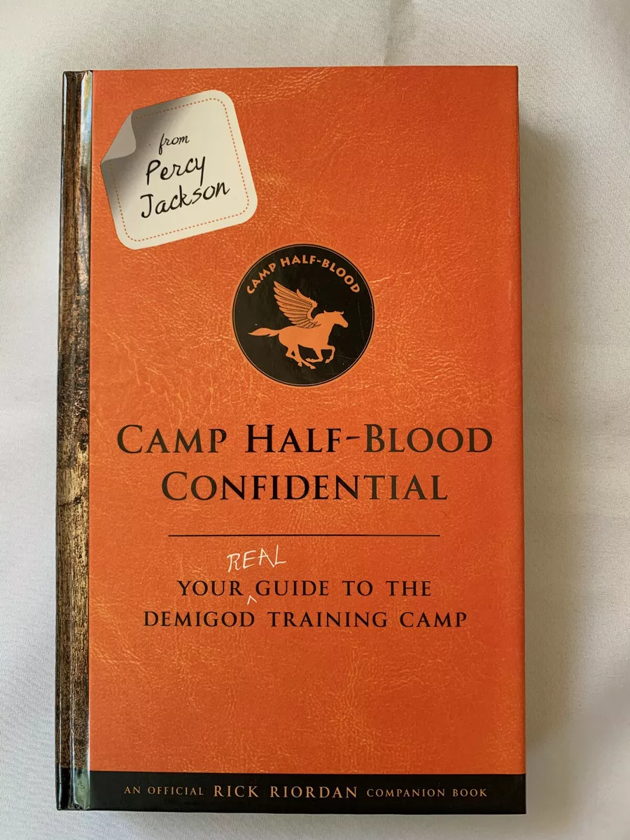 Camp Half-blood Confidential by Riordan Rick Hardcover * NEW