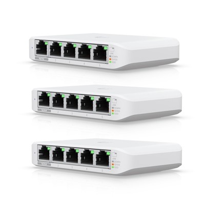 Ubiquiti USW-FLEX-MINI-3 5 Port Managed Gigabit Network Switch