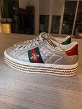 Gucci Ace Sneakers With Crystals 36.5