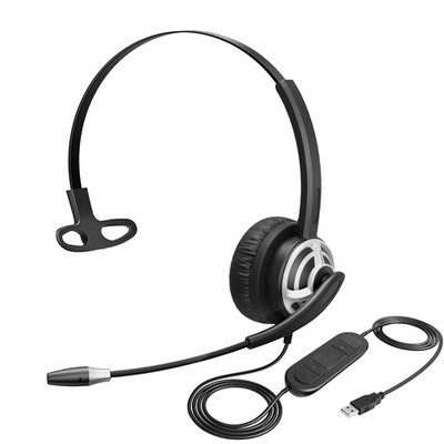 USB Headset with Microphone for PC, Computer Headset with Noise Cancelling Mi...
