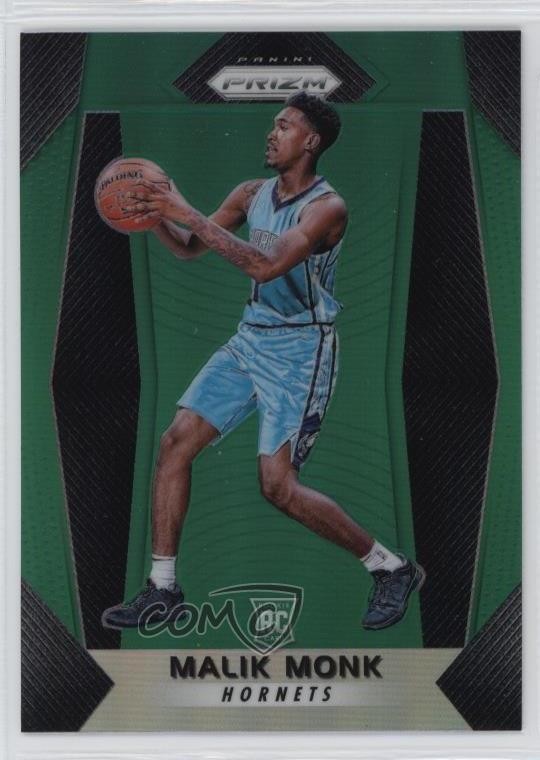 2017-18 Panini Prizm Green Prizm Malik Monk #233 Rookie RC 0nr3