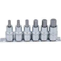 BGS BIT-EINSATZ-SATZ Innensechskant 6-14MM 1/2 Zoll 6-TLG | 8887
