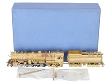 Van Hobbies HO Scale BRASS CNR 2-10-2 T-2a #4100 Steam Loco & Tender/Box