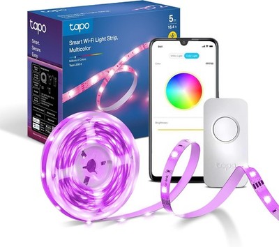 Tapo L900-5 5m Smart LED Streifen Licht WiFi Mehrfarbig Dimmbar Schneidbar Funktioniert