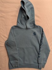 Carhartt Boys M 10 Pullover Hoodie Spell-out Sleeve FLAW Outdoors