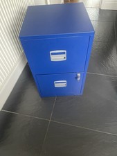Bisley  Filing Cabinet with 2 Drawers A4 - Oxford  Blue
