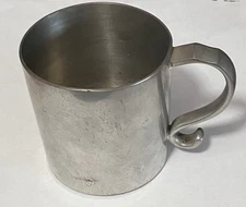 Williamsburg Restoration Pewter 6 Oz Stieff Pewter Cup           (1960)