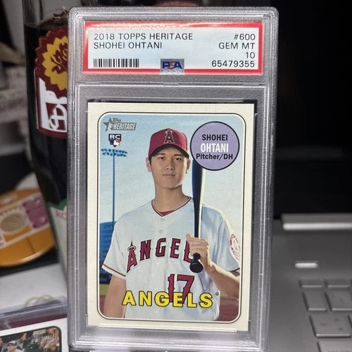 New Listing2018 Topps Shohei Ohtani Heritage. #600. PSA 10
