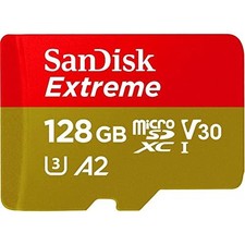 SanDisk MicroSD 128GB UHS-I U3 V30 NEW