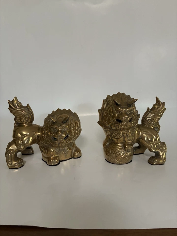 Foo Dogs, latón Foto 2 de 4