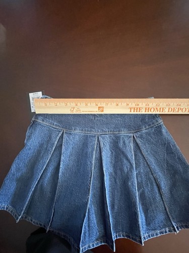 Art Class Girls Pleated Jean Skirt - Size Large (10/12) New with Tags - Picture 9 of 10