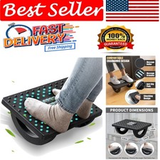 Portable Swingable Footrest for Desk - Promotes Posture & Leg Circulation