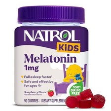 Natrol Kids Melatonin Gummies 1mg, Children's Melatonin for